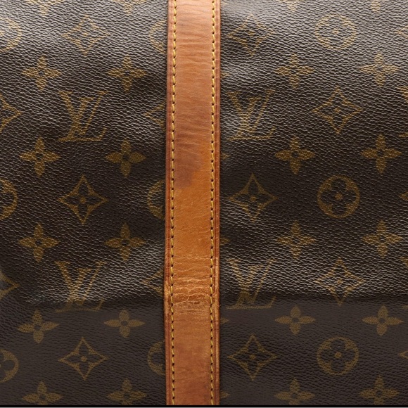 Louis Vuitton LV50 Keepall Monogram Tote Travel Duffle Bag - Picture 4 of 11